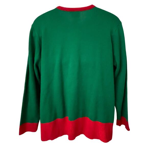 Forum Novelties Raunchy Randy Reindeer Sassy Ugly Christmas Sweater Size XL - Picture 3 of 4